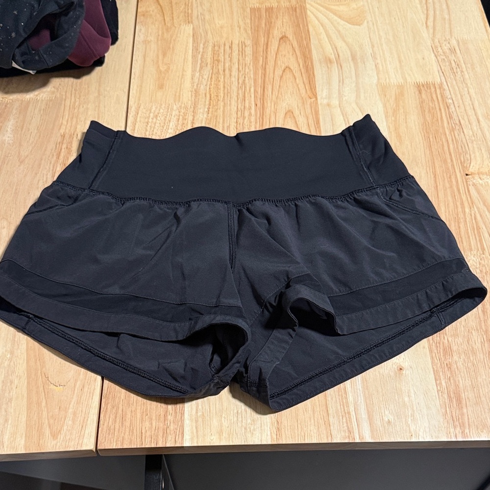 Black Women's lululemon Athletic Shorts